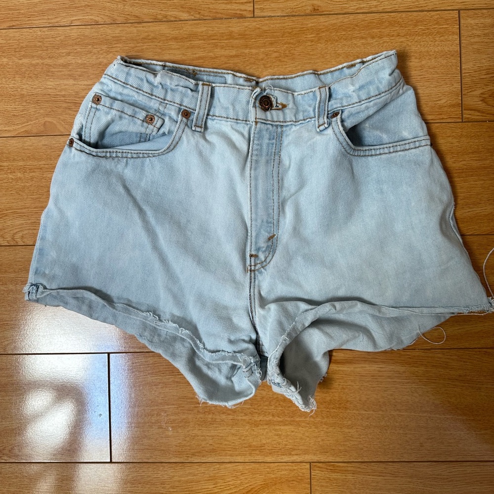 Levi High Waisted Shirts (Size: 8)